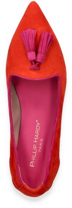 Phillip Hardy PISA Damen-Slipper 103582000002 (Rot)