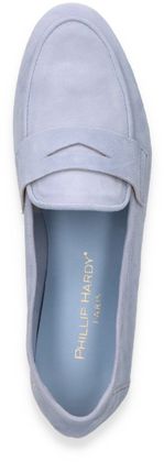 Phillip Hardy ADELE Damen-Slipper aus Leder 103142000005 (Hellblau)