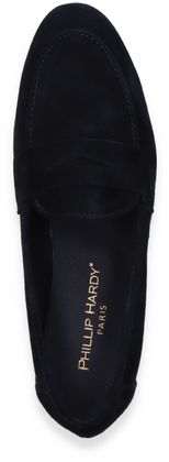 Phillip Hardy ADELE Damen-Slipper aus Leder 103102000016 (Dunkelblau)