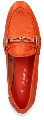 Phillip Hardy TRECY Damen-Slipper aus Leder 103391000001 (Orange)