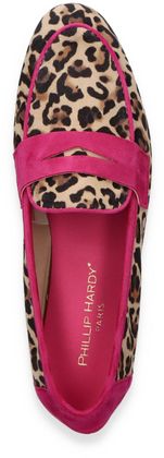 Phillip Hardy ADELE Damen-Slipper aus Leder 103382000003 (Beige/Bunt)