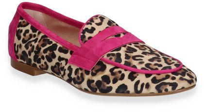 Phillip Hardy ADELE Damen-Slipper aus Leder 103382000003 (Beige/Bunt)