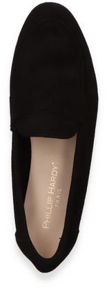 Phillip Hardy ADELE Damen-Slipper aus Leder 103002000006 (Schwarz)