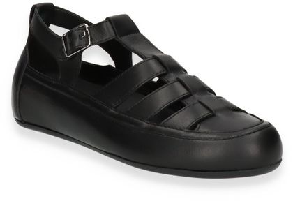 Candice Cooper Damen-Sandalen aus Leder 184001000013 (Schwarz)