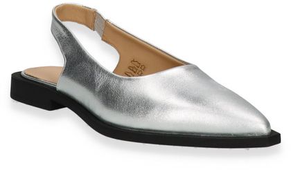 Copenhagen CPH416 Damen-Slingpumps aus Leder 130911000002 (Silber)