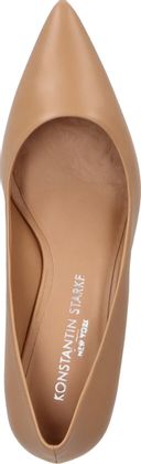 Konstantin Starke Damen-Pumps aus Leder 121301000000 (Beige)