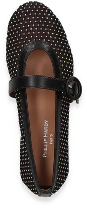 Phillip Hardy Damen-Ballerinas 103007000007 (Schwarz)