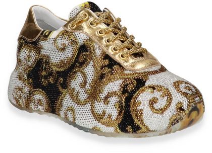 Rise Damen-Schnürschuhe 101981000003 (Gold/Bunt)