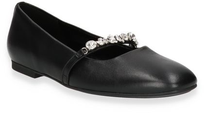 Gabor Damen-Ballerinas mit Wechselfußbett 103001000030 (Schwarz)