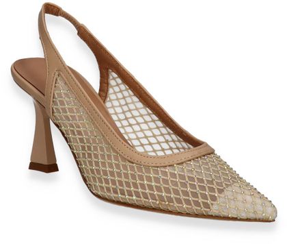 Phillip Hardy Damen-Slingpumps aus Leder 132307000000 (Beige)