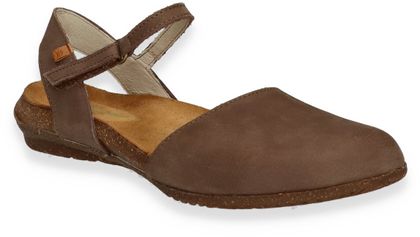 El Naturalista WAKATAUA Damen-Sandale aus Leder 130302000005 (Taupe)