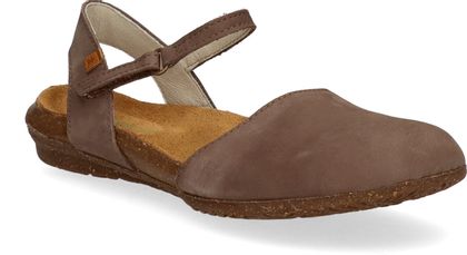 El Naturalista WAKATAUA Damen-Sandale aus Leder 130302000005 (Taupe)