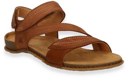 El Naturalista PANGLAO Damen-Sandale aus Leder 184222000008 (Mittelbraun)