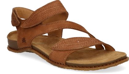 El Naturalista PANGLAO Damen-Sandale aus Leder 184222000008 (Mittelbraun)