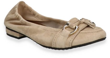 Kennel & Schmenger Damen-Ballerinas aus Leder 103302000015 (Beige)