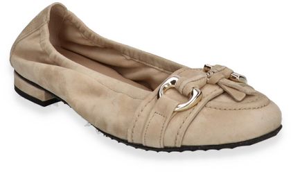 Kennel & Schmenger Damen-Ballerinas aus Leder 103302000015 (Beige)