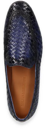 Melvin & Hamilton Herren-Slipper aus Leder 221100000000 (Dunkelblau)