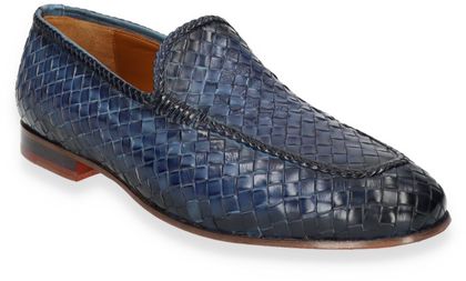 Melvin & Hamilton Herren-Slipper aus Leder 221100000000 (Dunkelblau)