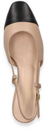 Konstantin Starke Damen-Slingpumps 131381000000 (Nude/Schwarz)