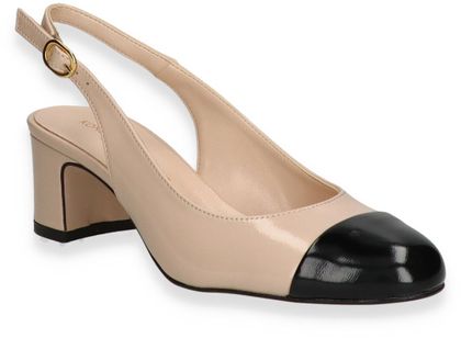 Konstantin Starke Damen-Slingpumps 131381000010 (Nude/Schwarz)