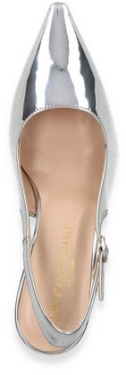 Konstantin Starke Damen-Slingpumps 131911000006 (Silber)