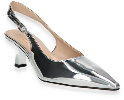 Konstantin Starke Damen-Slingpumps 131911000006 (Silber)