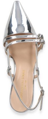 Konstantin Starke Damen-Slingpumps 131911000007 (Silber)