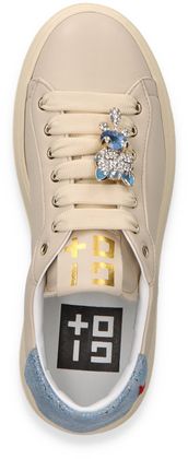 Giove Sneaker für Damen 101301000025 (Beige/Hellblau)