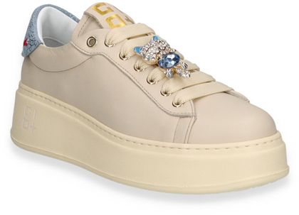 Giove Sneaker für Damen 101301000025 (Beige/Hellblau)