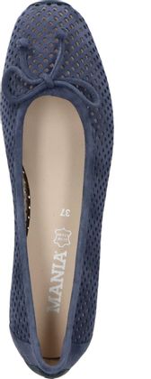 Mania Ballerinas für Damen 100102000030 (Blau)