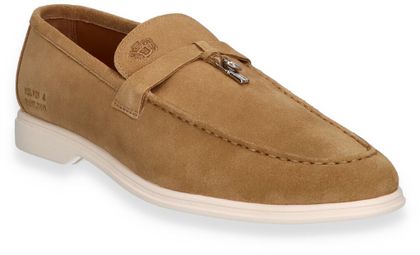 Melvin & Hamilton Herren-Slipper aus Leder 226222000020 (Hellbraun)