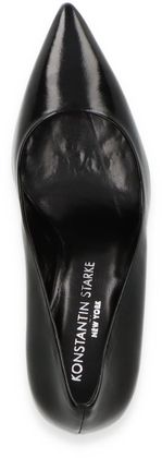 Konstantin Starke Damen-Pumps aus Leder 123003000003 (Schwarz)