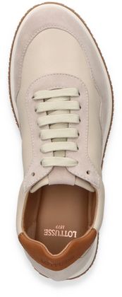 Lottusse Damen-Sneaker aus Leder 101301000026 (Schwarz)