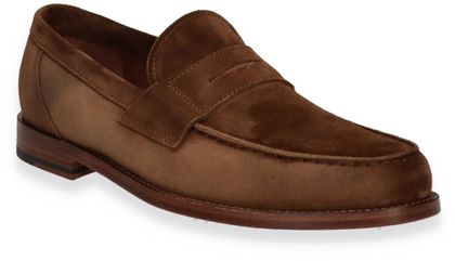 Lottusse Herren-Slipper aus Leder 221222000003 (Braun)