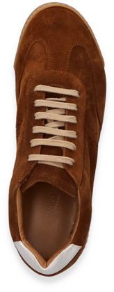 Konstantin Starke Herren-Sneaker aus Leder 244222000022 (Mittelbraun)