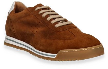 Konstantin Starke Herren-Sneaker aus Leder 244222000022 (Mittelbraun)