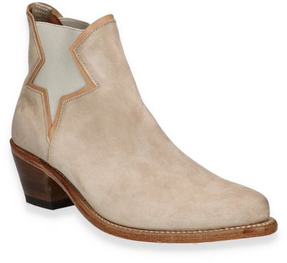 Cordwainer Damen-Western Boots 107302000006 (Beige)