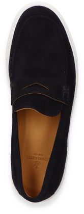 Ludwig Reiter Slipper aus Leder für Herren 226102000019 (Dunkelblau)