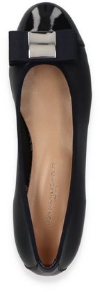 Konstantin Starke Damen-Ballerinas aus Leder 103101000004 (Dunkelblau)