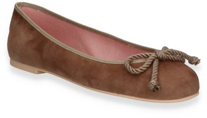 Pretty Ballerinas Ballerinas für Damen 103222000008 (Mittelbraun)