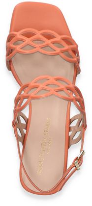 Konstantin Starke Damen-Sandaletten aus Leder 186391000000 (Orange)