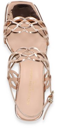 Konstantin Starke Damen-Sandaletten aus Leder 186901000007 (Roségold)