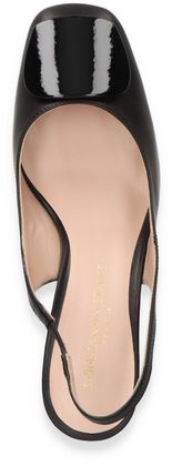 Konstantin Starke Damen-Slingpumps aus Leder 131001000008 (Schwarz)