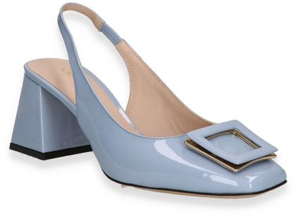 Konstantin Starke Damen-Slingpumps aus Leder 131103000000 (Hellblau)
