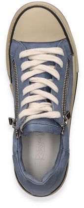 Rebecca White Damen-Sneaker aus Leder 101101000003 (Blau)