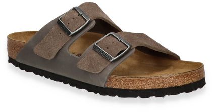 Birkenstock ARIZONA Herren-Pantoletten 592202000001 (Braun/Grau)