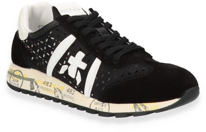 Premiata LUCY Damen-Sneaker 101002000022 (Schwarz)
