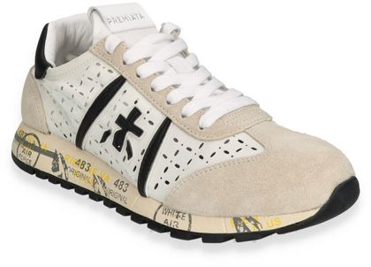 Premiata LUCY Damen-Sneaker 101302000063 (Beige/Grau)