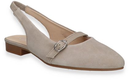 Gabor Damen-Slingpumps aus Leder 130302000003 (Beige)
