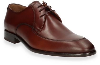 Konstantin Starke Herren-Schnürschuhe aus Leder 230221000003 (Mittelbraun)